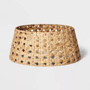 Threshold Studio McGee Open Weave Christmas Tree Cuff Collar Basket -Target 2023